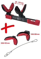 KS Tools 500.8625 Juego de compresór de muelles, 6 pzs., max. 1800 kg