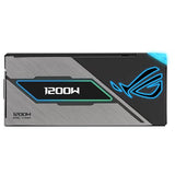 ASUS ROG Thor 1200W Platinum III Fuente de alimentación, 80 Plus Platinum, ATX 3.1, MOSFET GAN, Estabilizador de Voltaje Inteligente, Pantalla OLED magnética, Modo Turbo, 10 años de protección