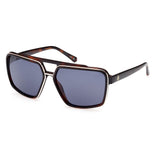 GUESS Gu00076 Gafas, Dark Havana, 61/15/140 para Hombre