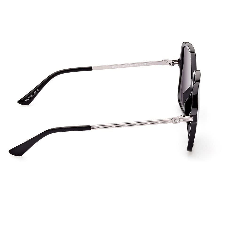 Guess GU7845 Gafas, Shiny Black, 57 para Mujer