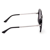 Guess GU7845 Gafas, Shiny Black, 57 para Mujer