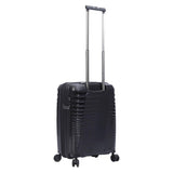 TOTTO - Maleta Trolley Cabina, Modelo Traveler, 39 x 55.5 x 26.5 cm, Capacidad 48L, Rígida y Expandible, Ruedas 360º, Manija Telescópica, Correas Internas, Candado TSA, Color Negro