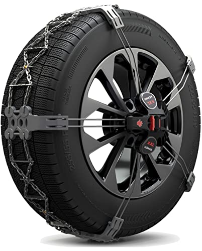 KÖNIG K-SUMMIT XXL K67 - Cadenas para la nieve, 2 piezas