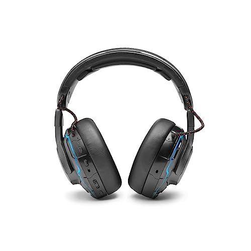 JBL Quantum ONE Auriculares para gamers con tecnología QuantumSPHERE 360 y sensor de movimiento de cabeza, diseño llamativo, compatible con PC, Playstation y Xbox, negro
