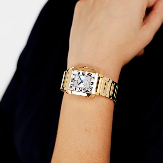 Festina Reloj Mujer F20680/1 On The Square Caja de Acero Inoxidable 316l Dorado Correa de Acero Inoxidable 316l Dorado
