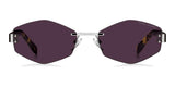 THE MARC JACOBS Marc 496/S Air Gafas, Palladium Violet, ESTANDAR Unisex Adulto