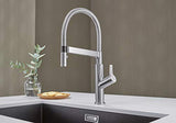 BLANCO 522407 SOLENTA-S Senso UltraResist Grifo de Cocina Acero Inoxidable Acabado, 230 V, Pvd Steel, Sensor