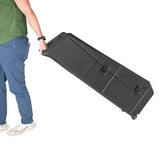Gator Cases GTR-MINIVAULT-B2 Mini Vault - Funda Exterior de Polietileno con Paredes Gruesas para bajo eléctrico, Color Negro, Negro, Flightcase