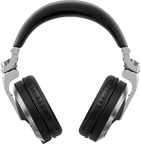 Pioneer DJ HDJ-X7-K Auriculares profesionales para DJ, Plata