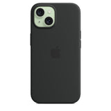 Apple Funda de Silicona con MagSafe para el iPhone 15 - Negro