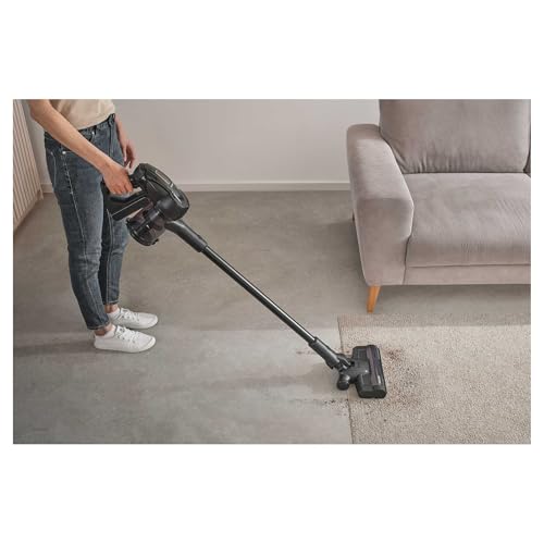 SENCOR SVC 8726BK Aspiradora Vertical Inalámbrica 3 en 1, 400W, Batería 25,2V, 50 Min Autonomía, Negro