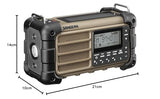 Sangean MMR-99 Radio de Emergencia, Am/FM - RBDS Bluetooth (Aux) Multi-Powered