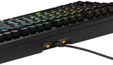 Glorious Gaming GMMK 3 HE Med dynamiska avtryckare, Hall Effect, 8K uppdateringsfrekvens, MX- Och magnetbrytare, 100% fullstorlek, modulärt packningssystem, doubleshot PBT, USA QWERTY - Svart