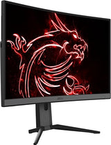 MSI Optix MAG272CQR Curved Gaming Monitor - 27 Inch, 16:9 WQHD (2560 x 1440), 2K, VA, 165Hz, 1ms, 1500R, FreeSync, HDR, RGB Mystic Light, DisplayPort, HDMI, Type-C, Anti-Flicker, Less Blue light