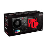 Hercules DJControl Inpulse T7 -Controladora de DJ Motorizada Negra de 2 Decks - incluye Serato DJ Lite y el software DJUCED