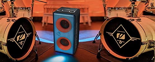 Muse M1808DJ - Altavoz portátil (150 W), Color Negro