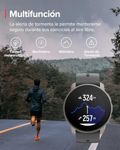 Suunto 9 Peak Pro Reloj deportivo GPS con batería de muy larga duración y medición de frecuencia cardiaca en la muñeca