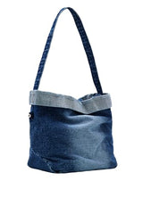 Desigual Priori Litu, Accessories Denim Shopping Bag Mujeres, Azul