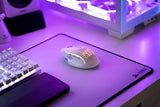 Glorious Gaming Model I 2 Wireless Ratón gaming inalámbrico - Híbrido 2,4 GHz y Bluetooth, superligero, 9 botones (2 intercambiables), RGB, gran batería, MMO/MOBA/FPS, reposapulgares lateral - Blanco