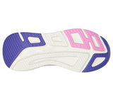 Skechers Max Cushioning Elite 2.0, Zapatos Deportivos Mujer, Light Blue Textile/Pink Trim, 38 EU