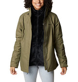 Columbia Bugaboo Fleece Interchange Jacket, Chaqueta De Invierno 3 En 1 para Mujer, Stone Green, Talla XS