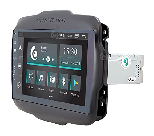 Radio de Coche para Jeep Renegade Android GPS Bluetooth WiFi USB Dab+ Touchscreen 9" 4core Carplay AndroidAuto