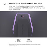 LG 34GS95QE-B - Monitor Gaming Ultragear Curvo, 34", OLED WQHD (3440 x 1440), Curvatura 800R, 240 Hz, 0.03 ms, AMD FreeSync Premium Pro, Acabado Anti-Glare, Negro