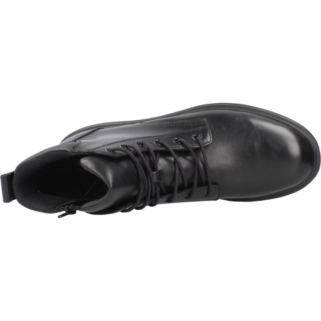 Geox U Ottavio, Botas Hombre, Negro, 44 EU