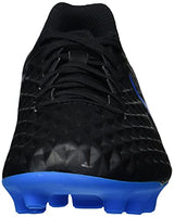 Nike Tiempo Legend 8 Elite Fg - Botas De Fútbol Unisex Adulto, Multicolor (Black/Black-Blue Hero 4), 40 EU, Par