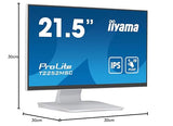 iiyama Monitor T2252MSC-W2-21.5", IPS, 16920x1080/75Hz, 1H1DP