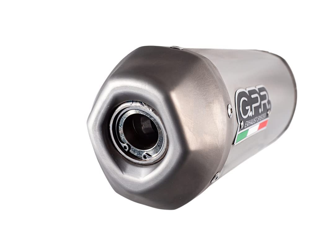 Escape GPR Ducati Multistrada 950 2017/20 E4 Escape Completo Homologado Y Catalizado Furore, Plata