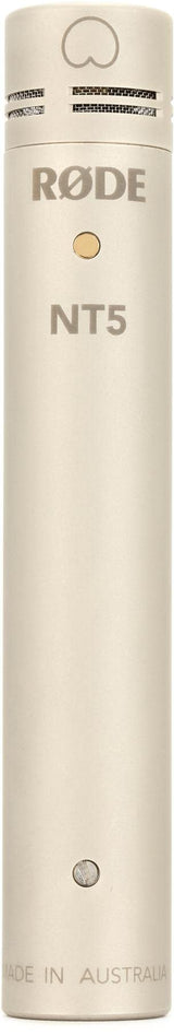 RØDE NT5 Micrófono de condensador de pequeño diafragma premium RØDE NT5 de 1/2" para producción musical y grabación de instrumentos