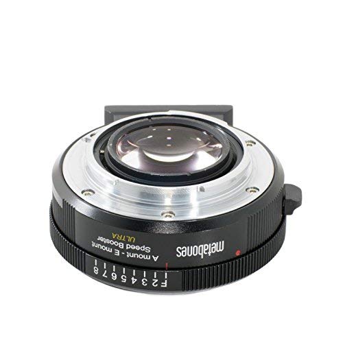 Metabones MB_SPA-E-BM2 Cable para cámara fotográfica, Adaptador - Adaptador para Objetivo fotográfico (Negro, Cromo)