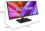 ASUS ProArt Display PA348CGV - Monitor Profesional de 34" (IPS, 21:9, UWQHD (3440 x 1440), precisión de Color ΔE < 2, Calman, 98% DCI-P3, USB-C, 120Hz, FreeSync Premium Pro, Soporte ergonómico)