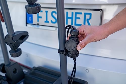 FISCHER Portabicicletas RoadLine Black para Embrague, portabicicletas para Coche, premontado, bloqueable, hasta 60 kg, Color Negro