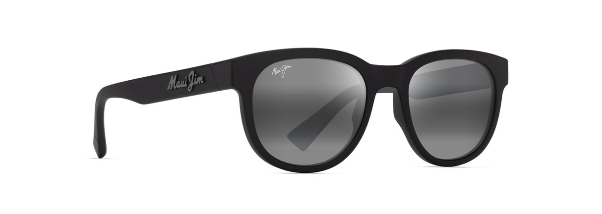 Maui Jim Maoli Gafas, Matte Black, 52-19-145 Unisex Adulto