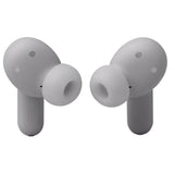 JBL Live Beam 3 Auriculares inalambricos de botón con almohadillas,True Wireless con cancelación de ruido adaptable, hasta 48 horas de reproducción, Bluetooth, audio de alta resolución, plateado