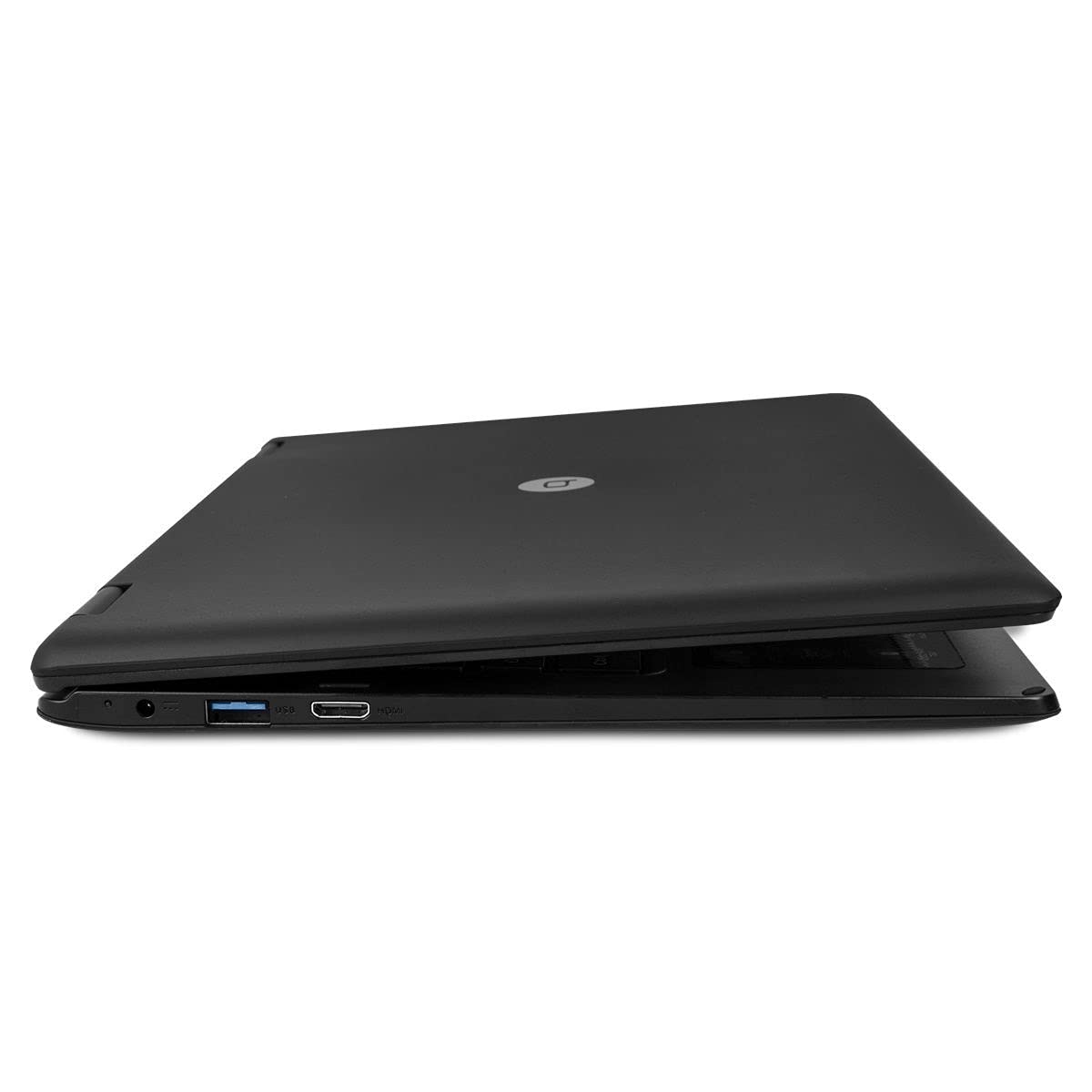 TECHBITE Portátil ARC de 11,6 Pulgadas HD, 4 GB de ram, 128 GB de Memoria Interna, portátil con Pantalla táctil, Pantalla giratoria, Windows 10 Pro, 4000 mAh, Intel Celeron N4020, Teclado EN, Negro