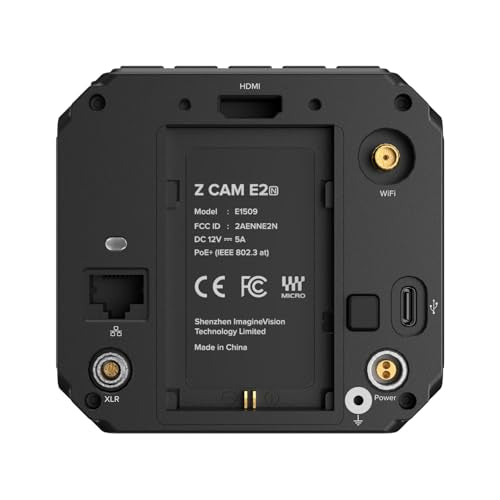 Cámara Z CAM E2N 4K NDI|HX – Cámara de Cine Profesional para transmisión en Vivo, Youtube, creador de Contenido y producción de películas