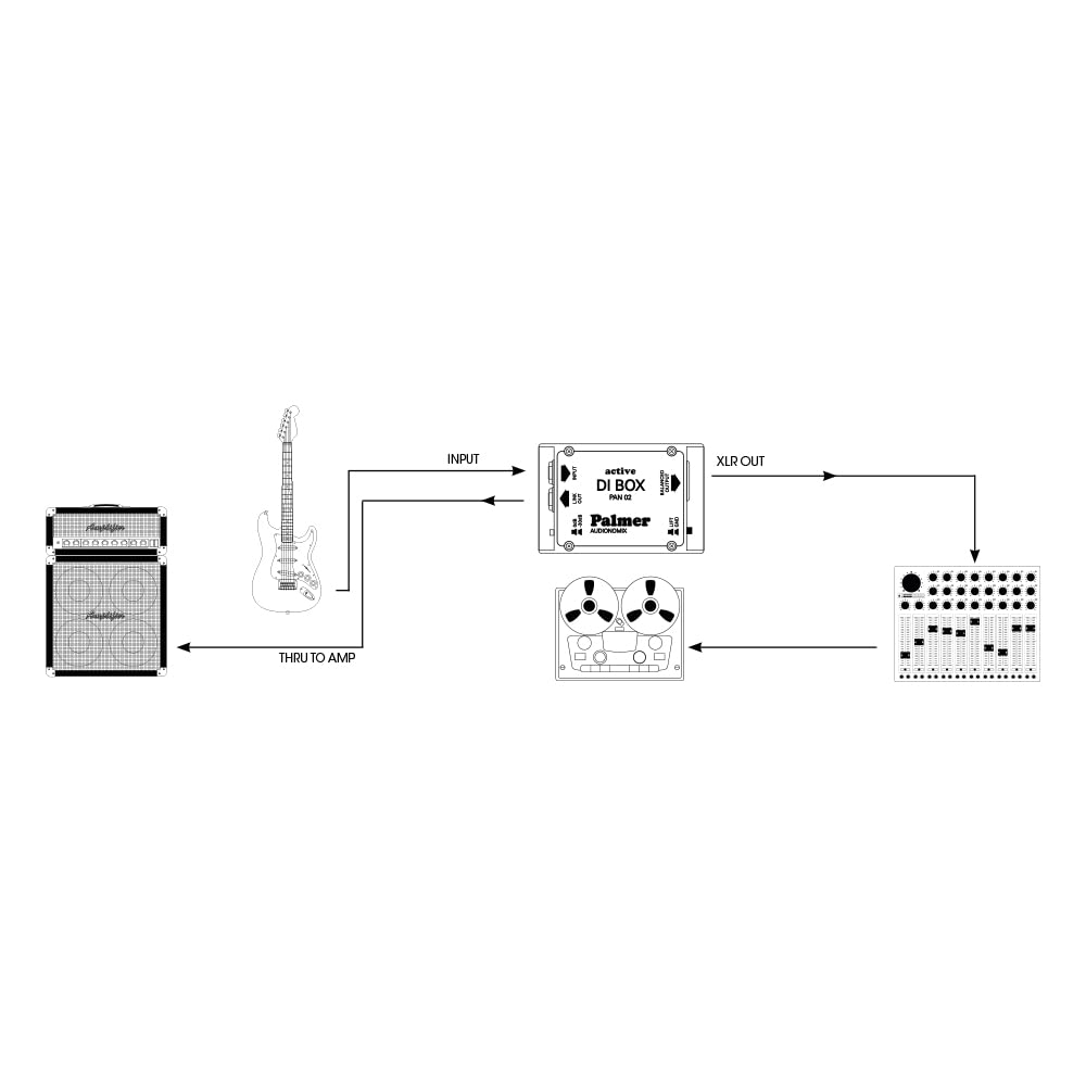 Palmer PAN 02 - Caja de Inyección Directa activa