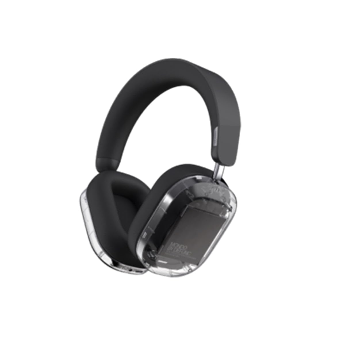 DEFUNC Mondo by Auriculares inalámbricos Over-Ear con Cable Opcional, 45 Horas de Tiempo de reproducción Activa, Bluetooth, Doble micrófono ENC y Controladores, Egro