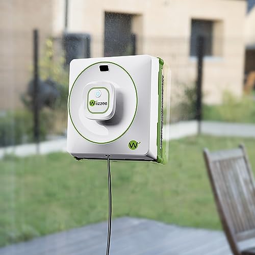 Wiizzee Robot limpiacristales NV01, Pulverización automática Inteligente, 3 Modos de Limpieza (N, Z, N/Z), En Lugar de un Mando a Distancia/Tuya App