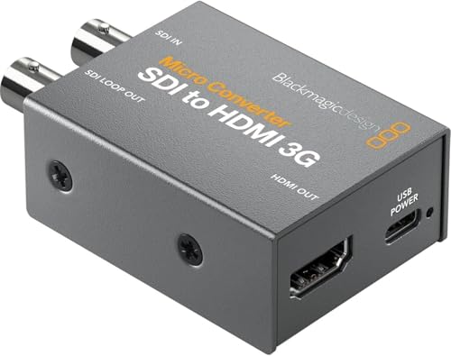 Blackmagic Design Micro Converter SDI to HDMI 3G PSU (BM-CONVCMIC/SH03G/WPSU)