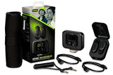 Shure MoveMic Two Kit- Pro Direct to Phone Micrófono inalámbrico Lavalier para iPhone y Android, Bluetooth Mini Mic, Carga de 24 horas, Configuración rápida, IPX4, Portable Clip Lavs (MV-TWO-KIT-Z6)
