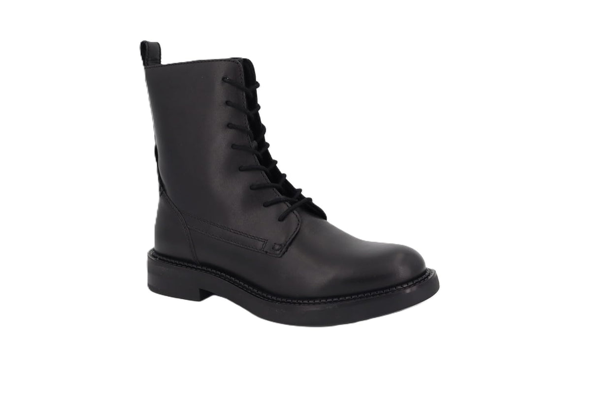 Geox Women's D Serilda G Ankle Boot, Black, 42 EU