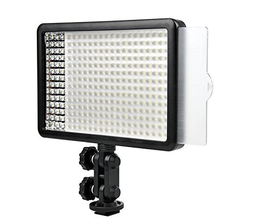 Godox LED308 C lámpara de vídeo con Temperatura de Color Ajustable Mando a Distancia (3300 K hasta 5600 K)