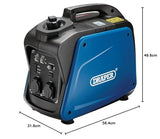 Draper dgi2000 Generador Eléctrico de Gasolina, color azul
