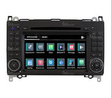 Radio de Coche para Mercedes Classe A/B Vito Viano Android GPS Bluetooth WiFi USB Dab+ Touchscreen 7" 8core Carplay AndroidAuto