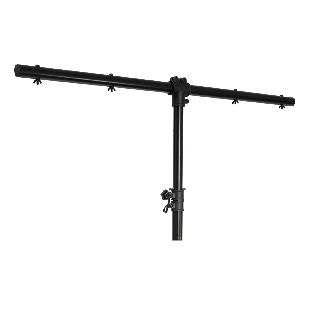 Ibiza - SL002 - Soporte para iluminación de hasta 8 juegos de luces con altura variable de 1,40 a 2,8m - Negro