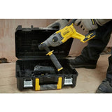 STANLEY FATMAX Martillo SDS-Plus V20 18V, Motor Sin Escobillas, 2J Impacto, 3 Modos (rotativo, percutor y cincelador), Incluye: 2 Baterías 4.0Ah, Cargador, Maletín PRO-STACK, SFMCH900M22-QW